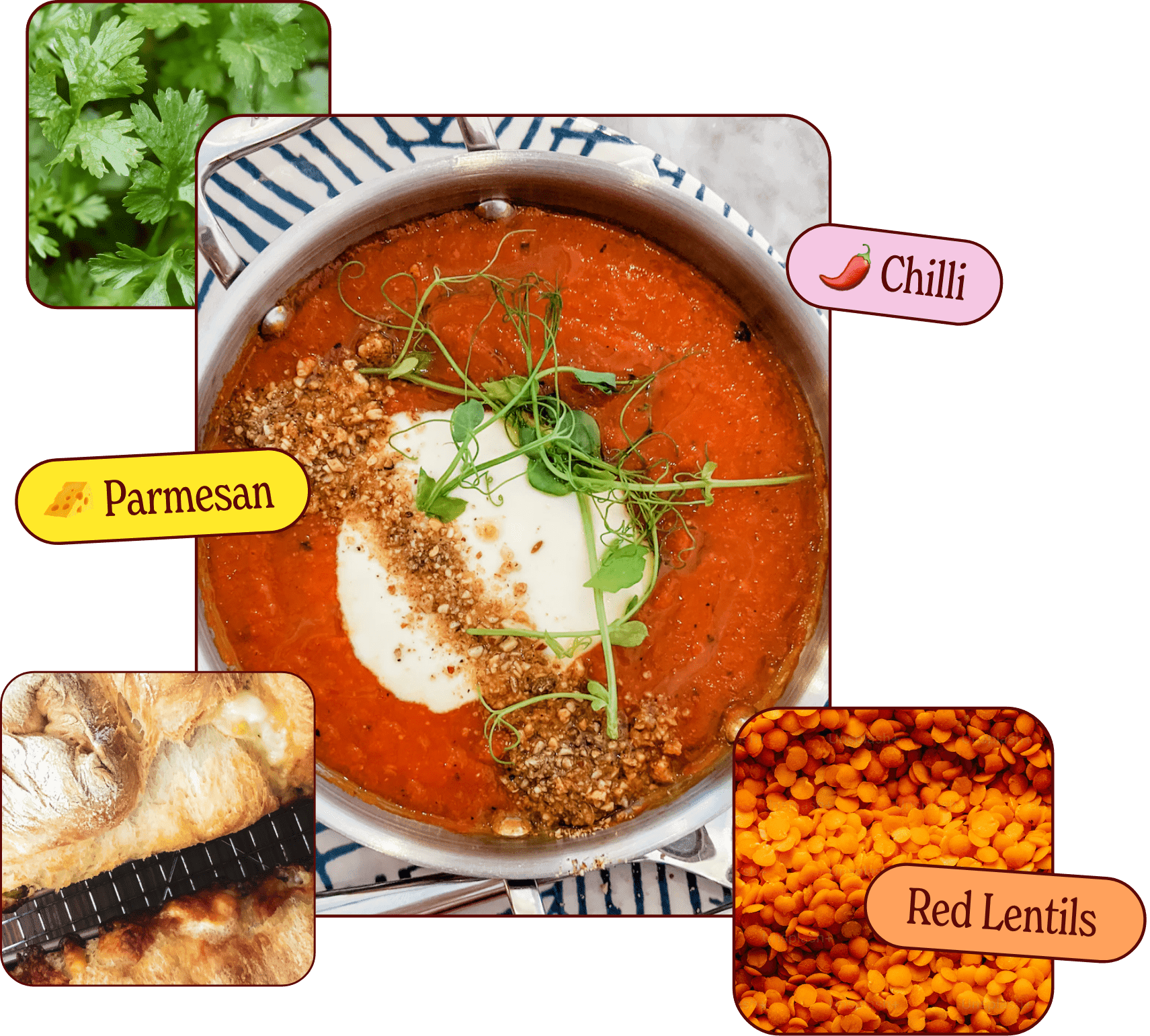 Create more of the food you love
